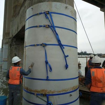 水下玻纤套筒厂家 桥墩修复玻璃钢套筒 玻璃纤维套筒 桥梁桥柱修复